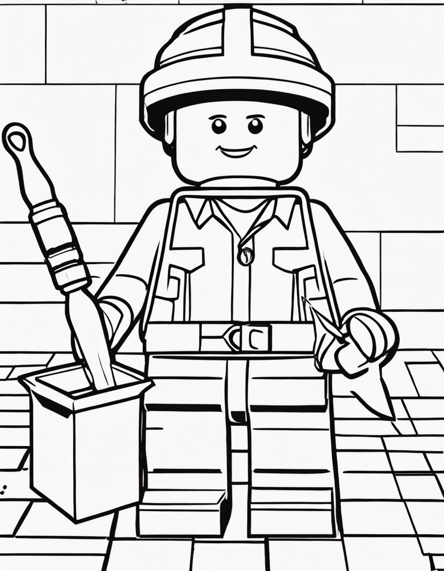 lego coloring pages