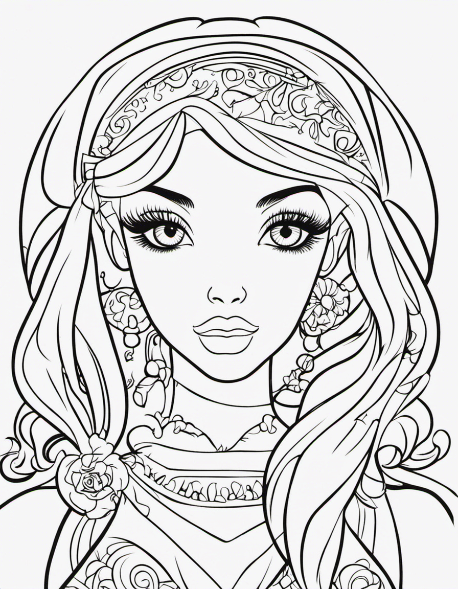 lisa frank coloring pages