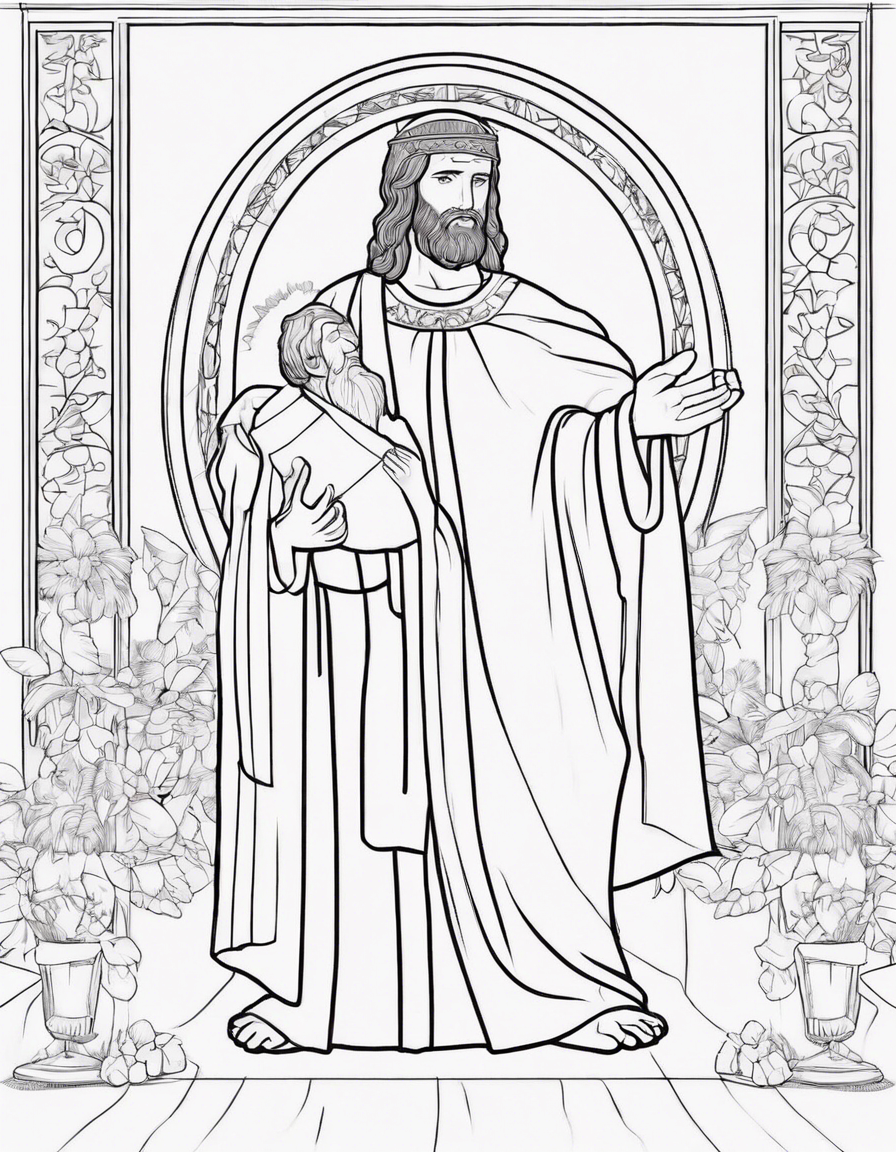 jesus coloring pages