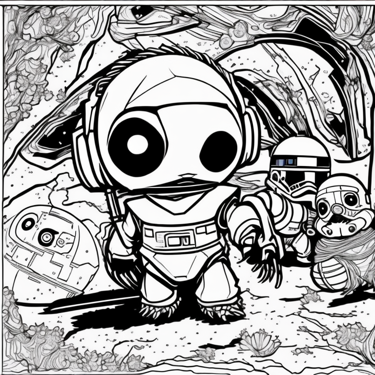 star wars coloring pages