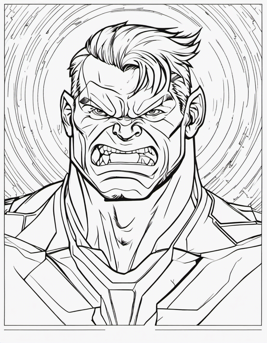 hulk coloring pages