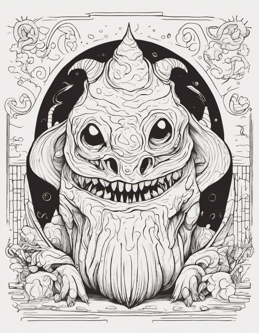 monster coloring pages