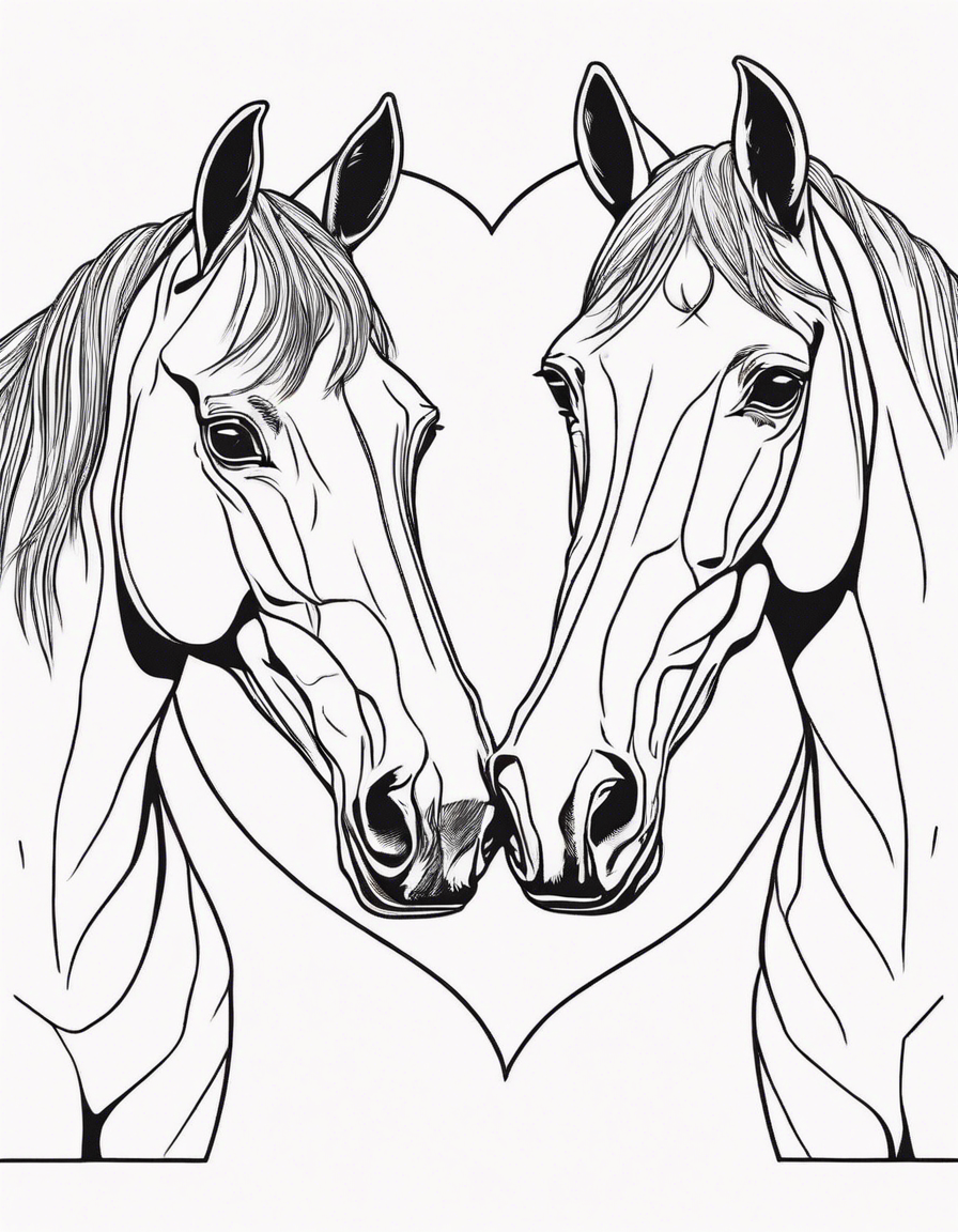 heart coloring pages