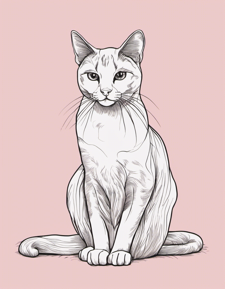 cat coloring pages