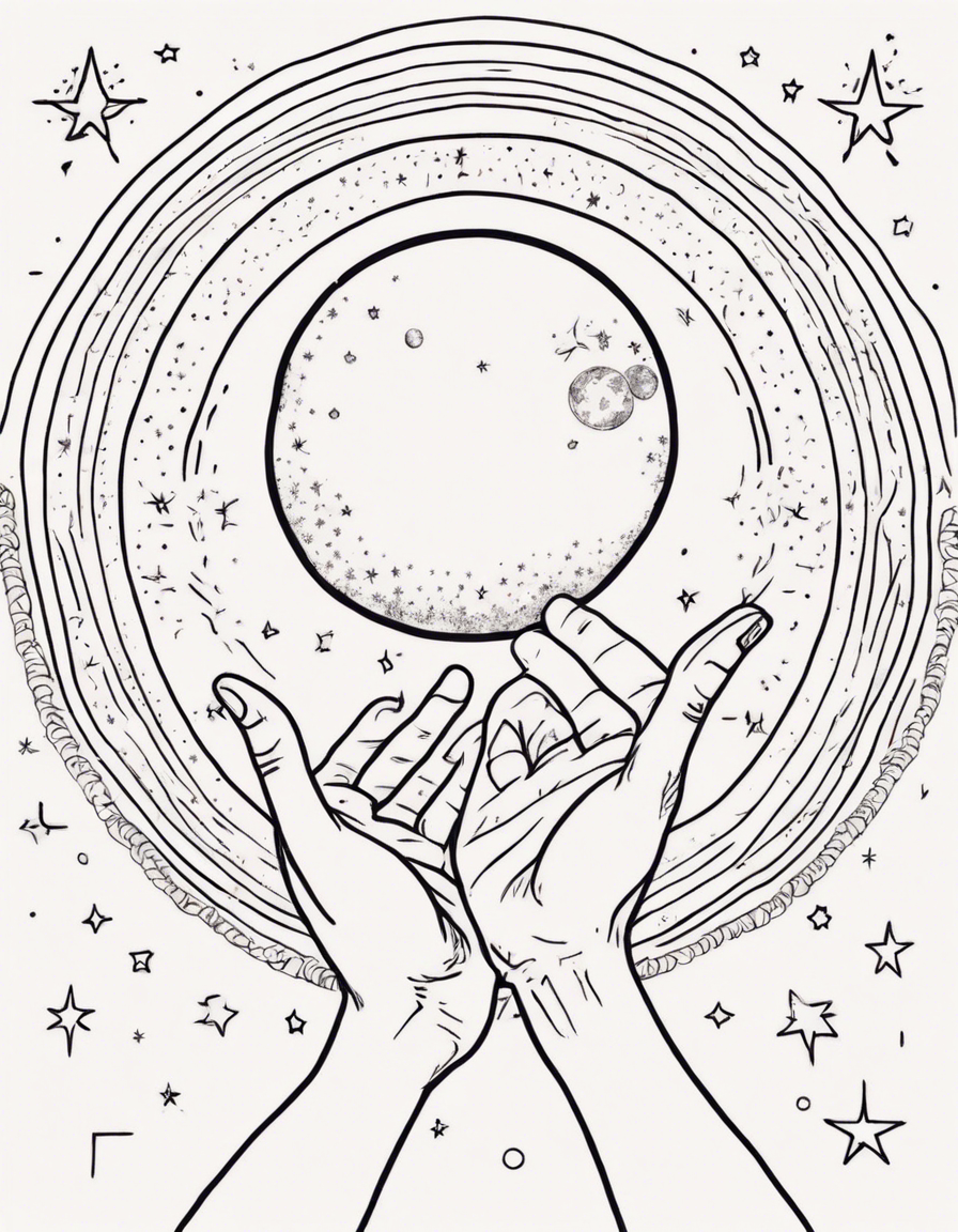 moon coloring pages