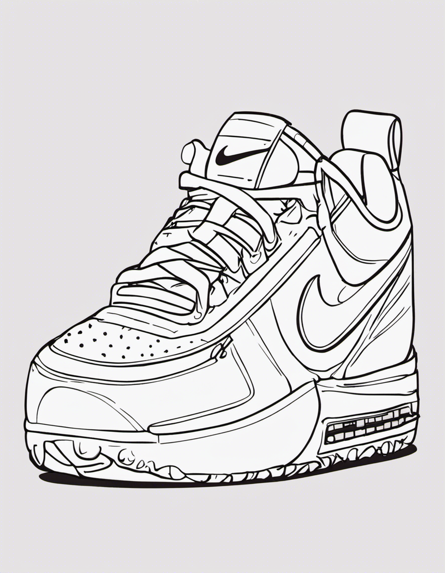 nike coloring pages