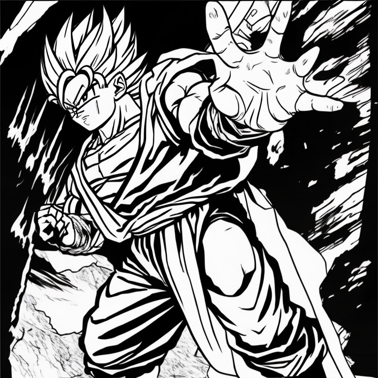 dragon ball z, numero 18 sexy coloring page