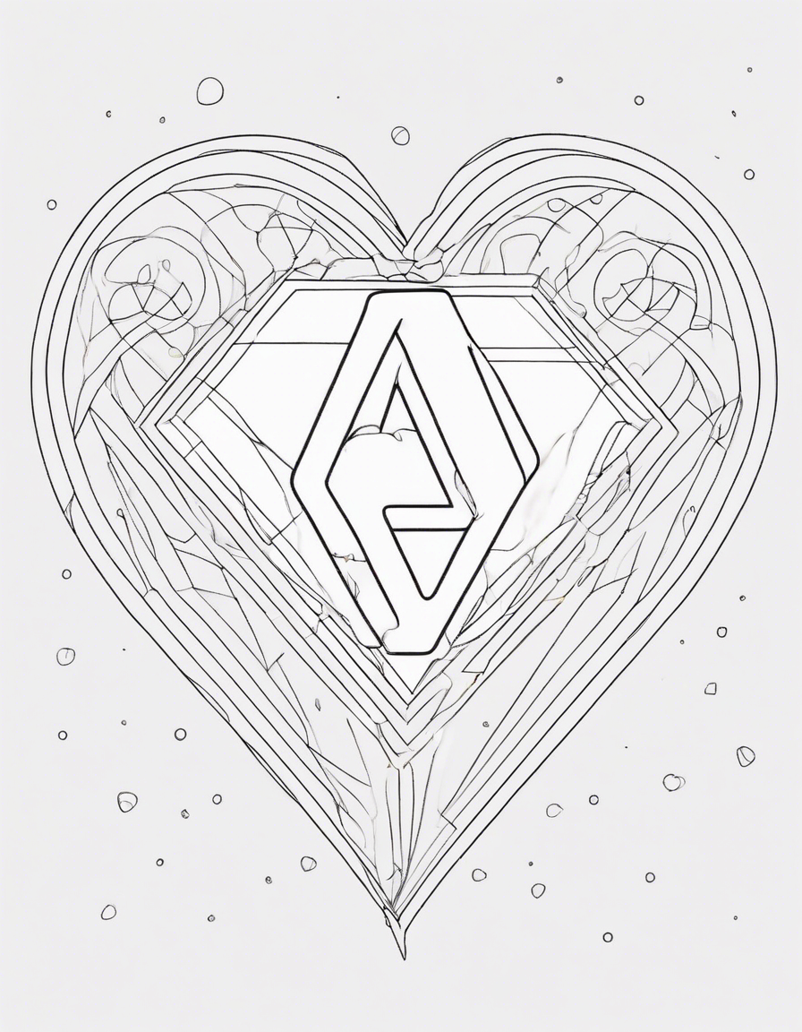 heart coloring pages