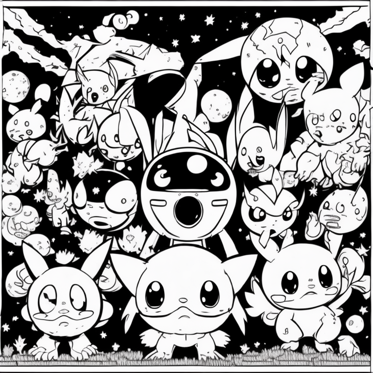 pokemon coloring pages