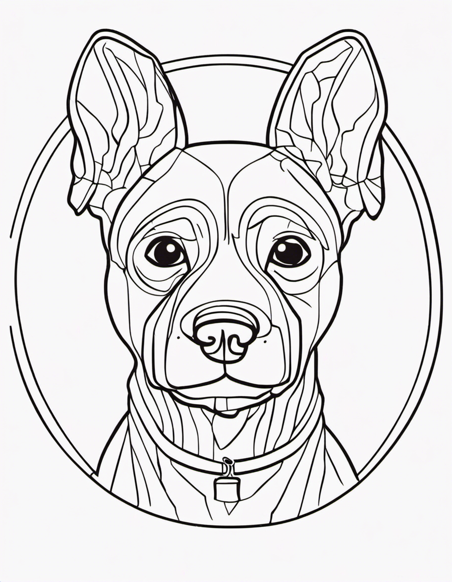 dog coloring pages