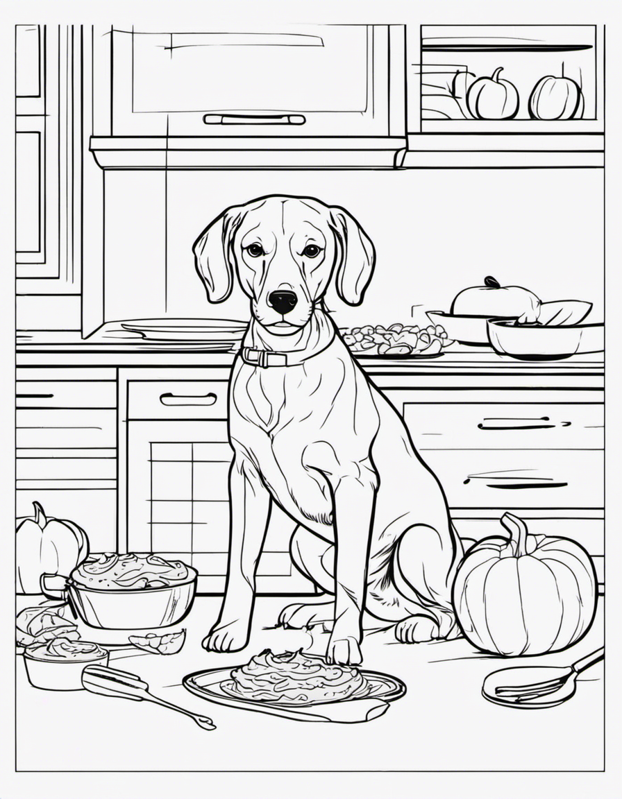 dog coloring pages