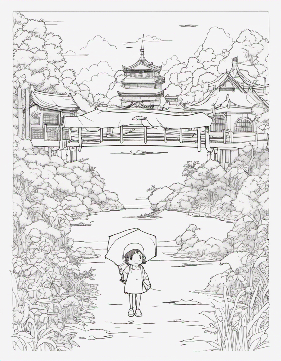 studio ghibli coloring pages