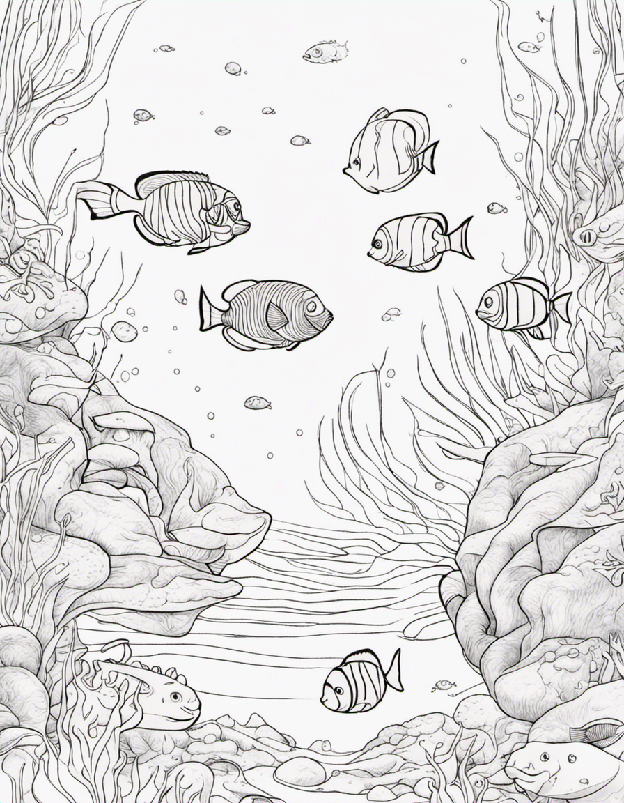 finding nemo coloring page