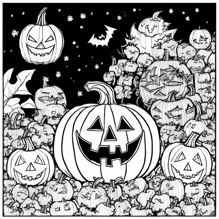 halloween coloring pages