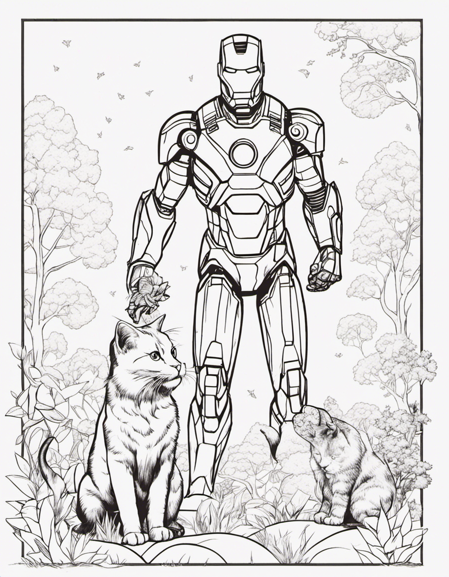 iron man coloring pages