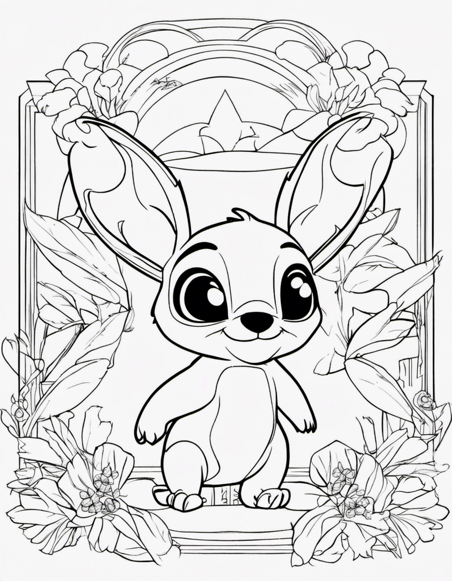 lilo stitch coloring pages
