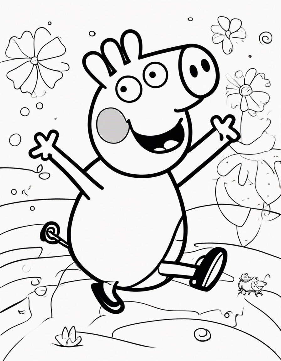 pig coloring pages