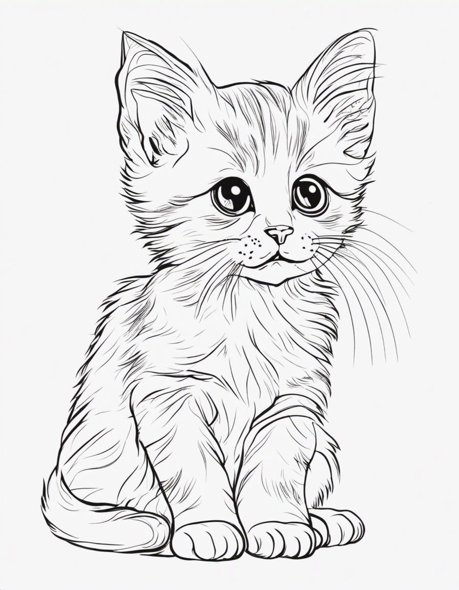 cartoon kitten