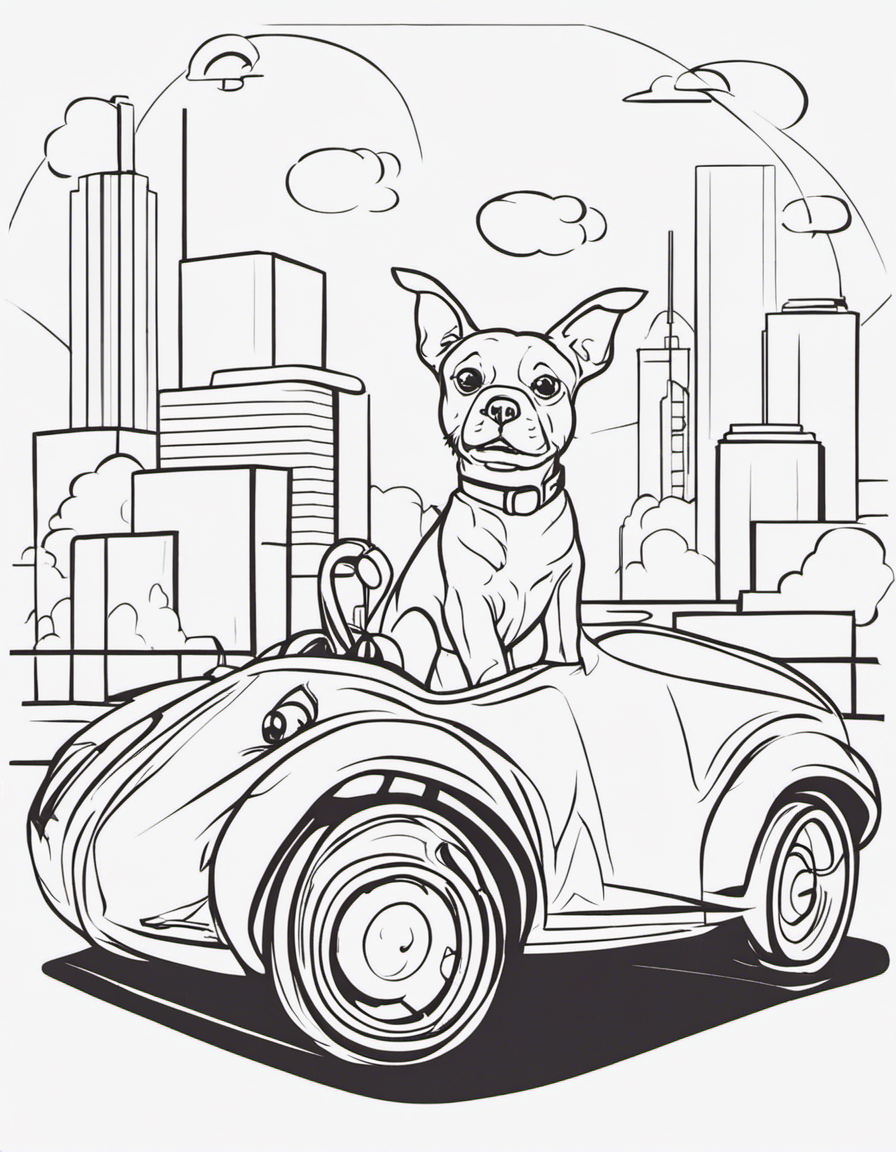 car coloring pages