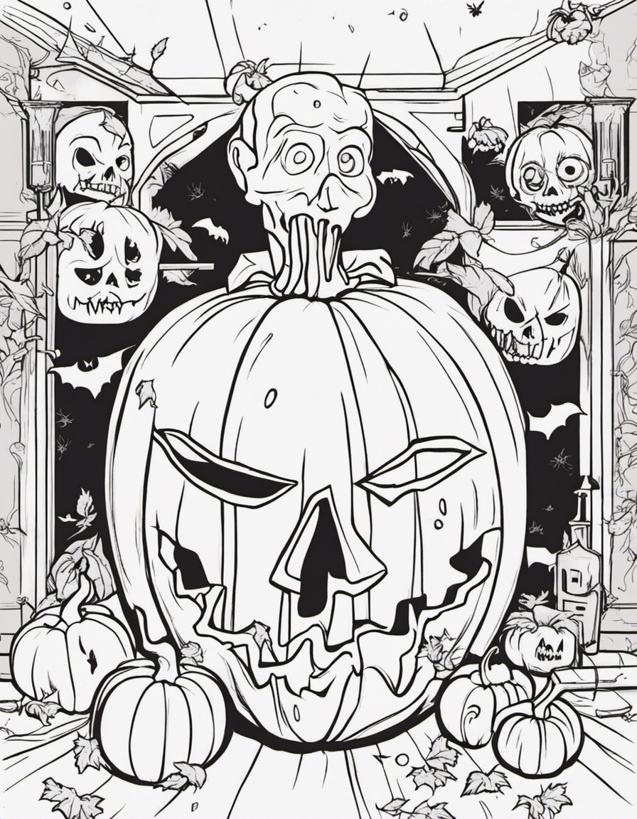 halloween coloring pages