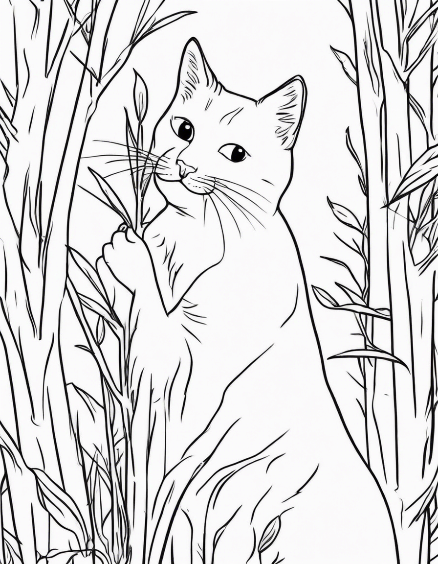 cat coloring pages