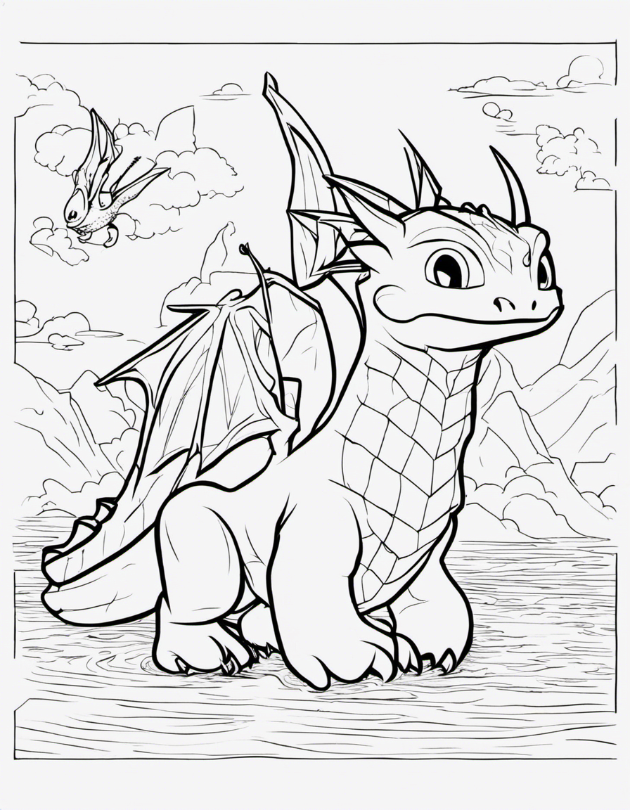 train coloring pages