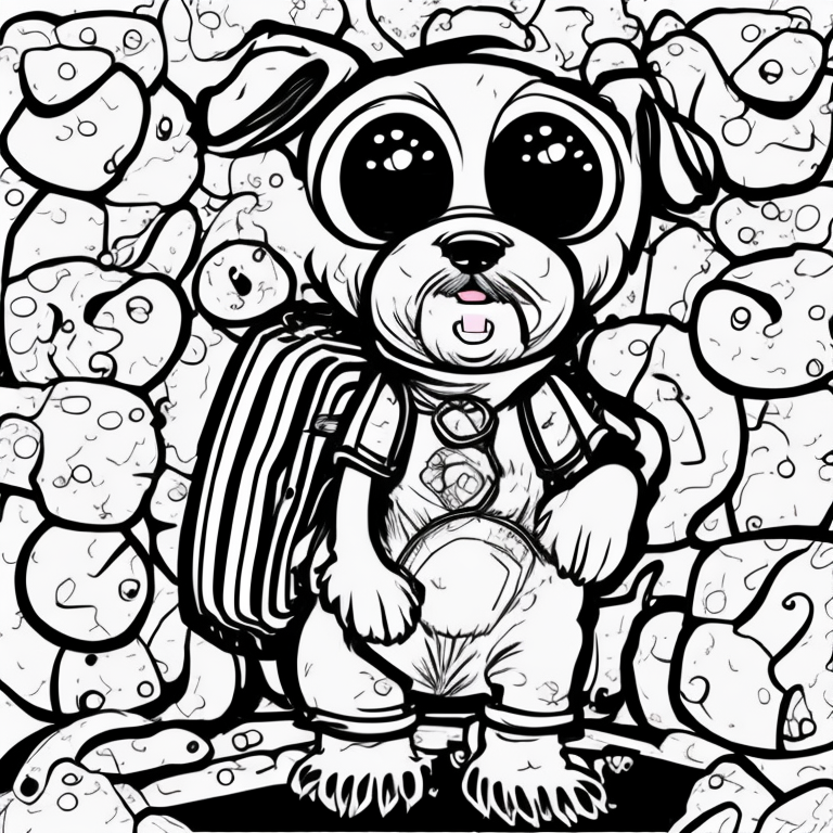 dog coloring pages