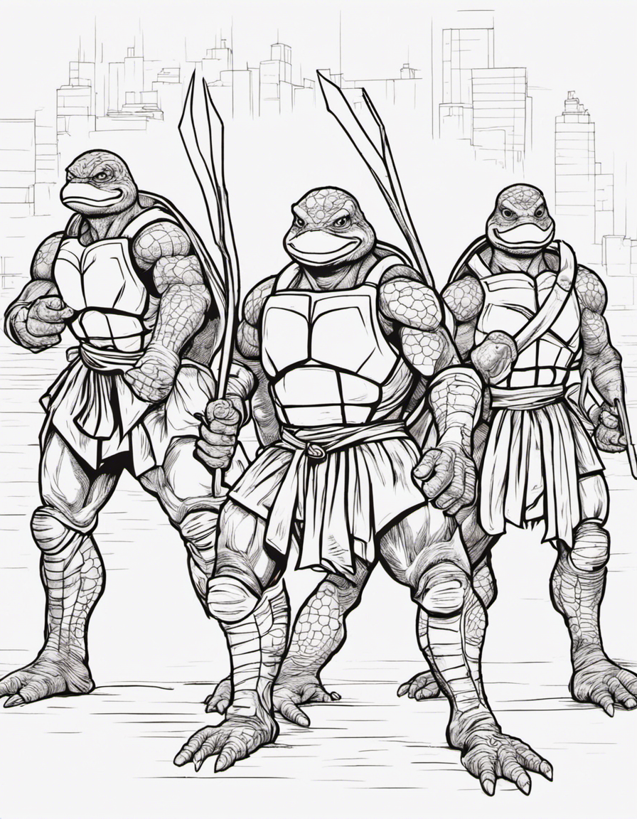 ninja coloring pages