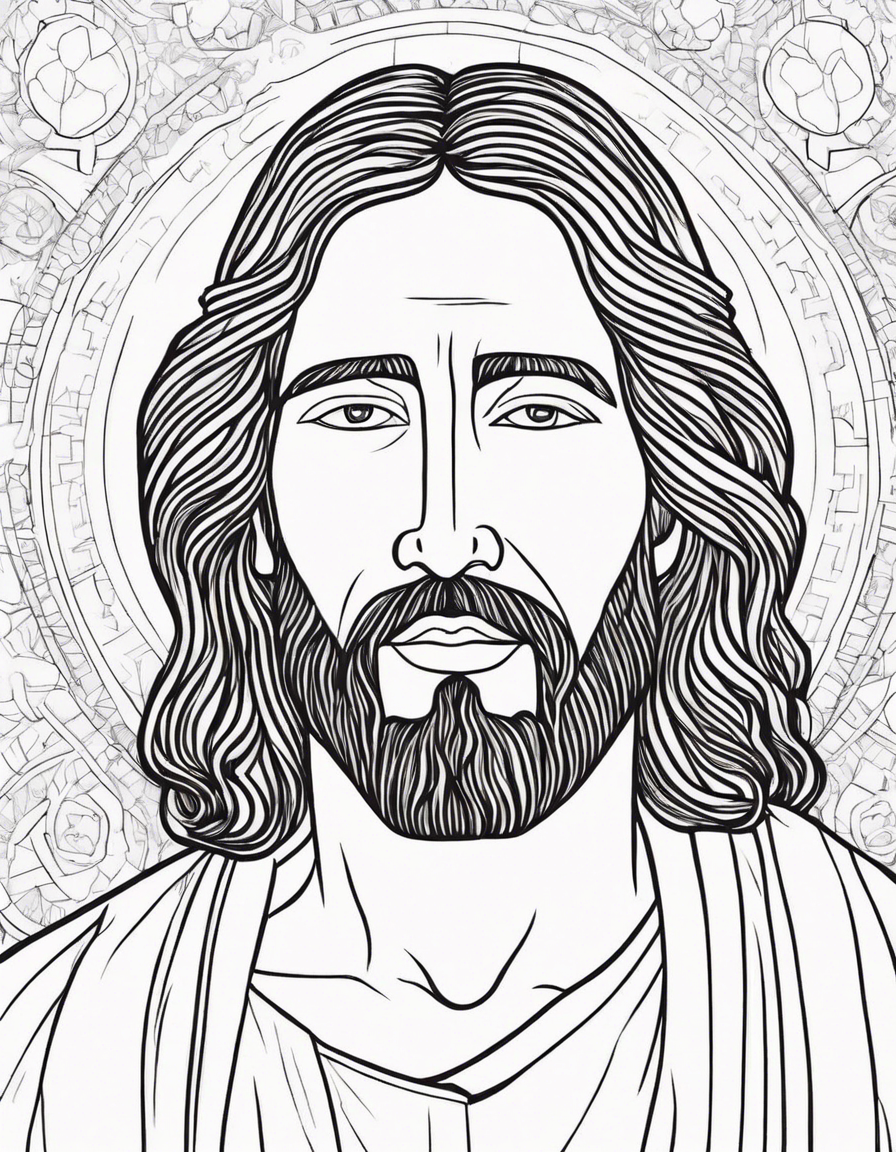 Best Free Jesus Coloring Pages 2023