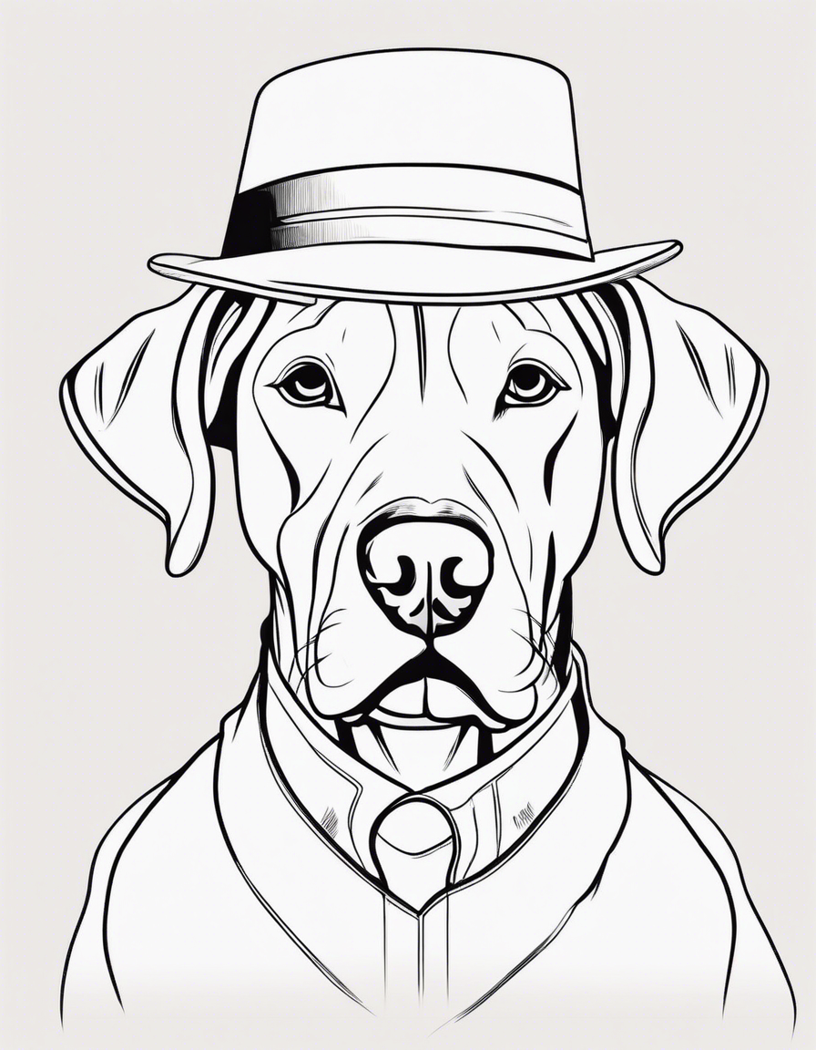 dog coloring pages