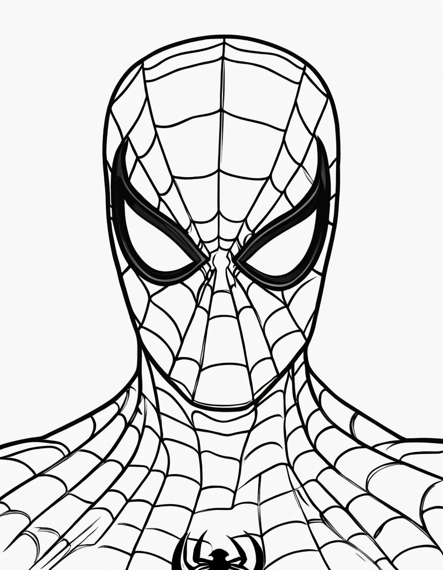 spiderman potrait