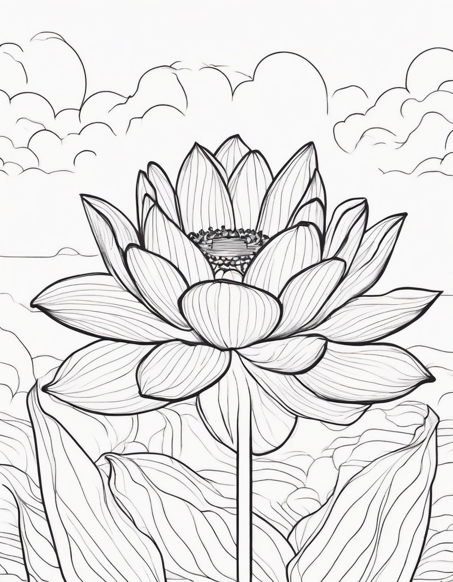 flower coloring pages