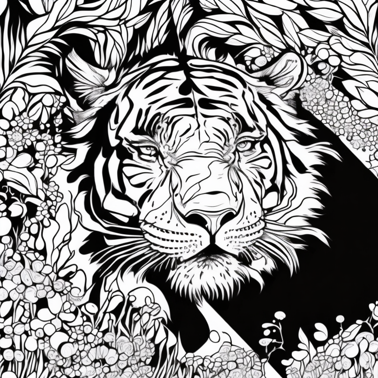 onça pintada preto e branco para colorir coloring page