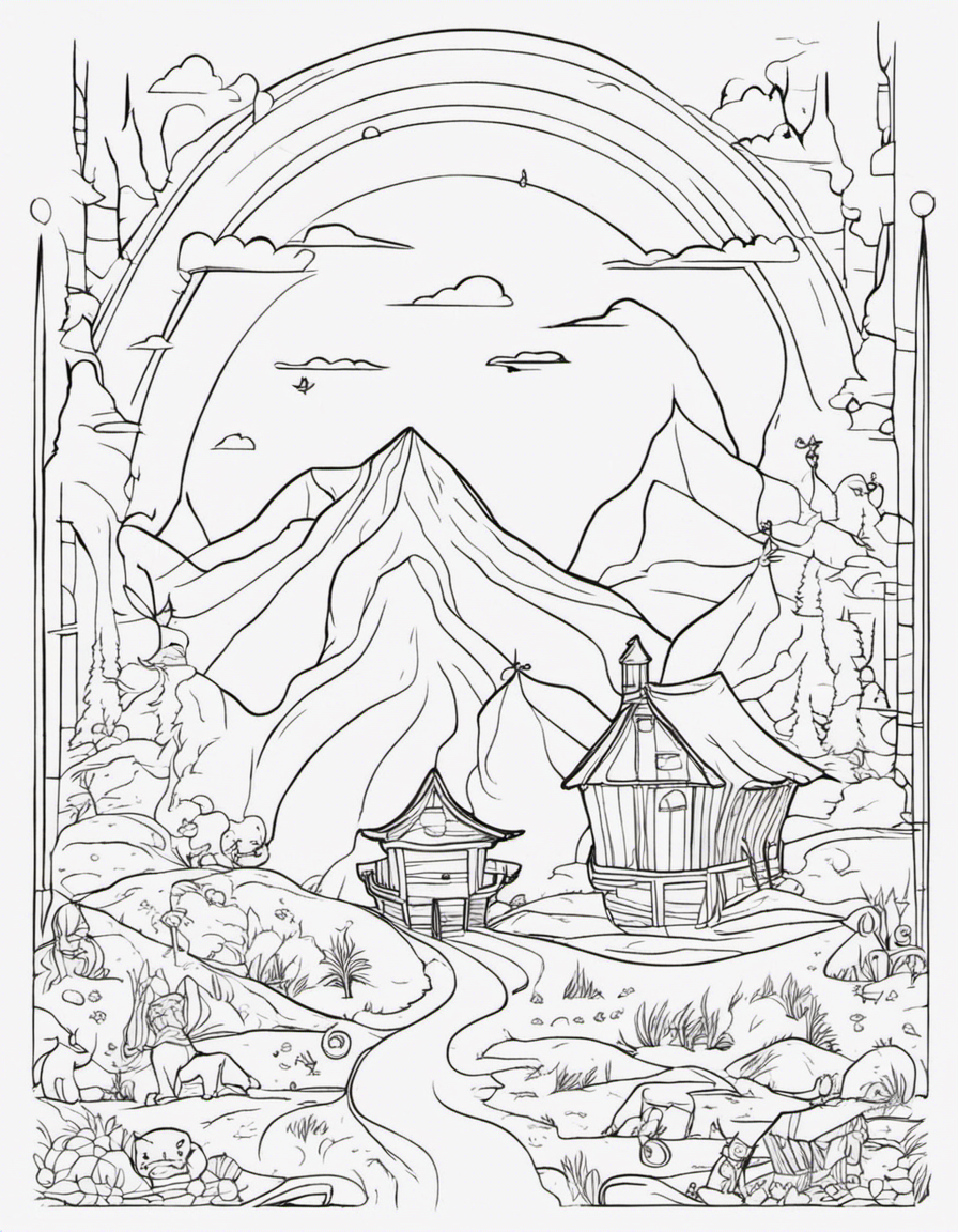 adventure time coloring pages