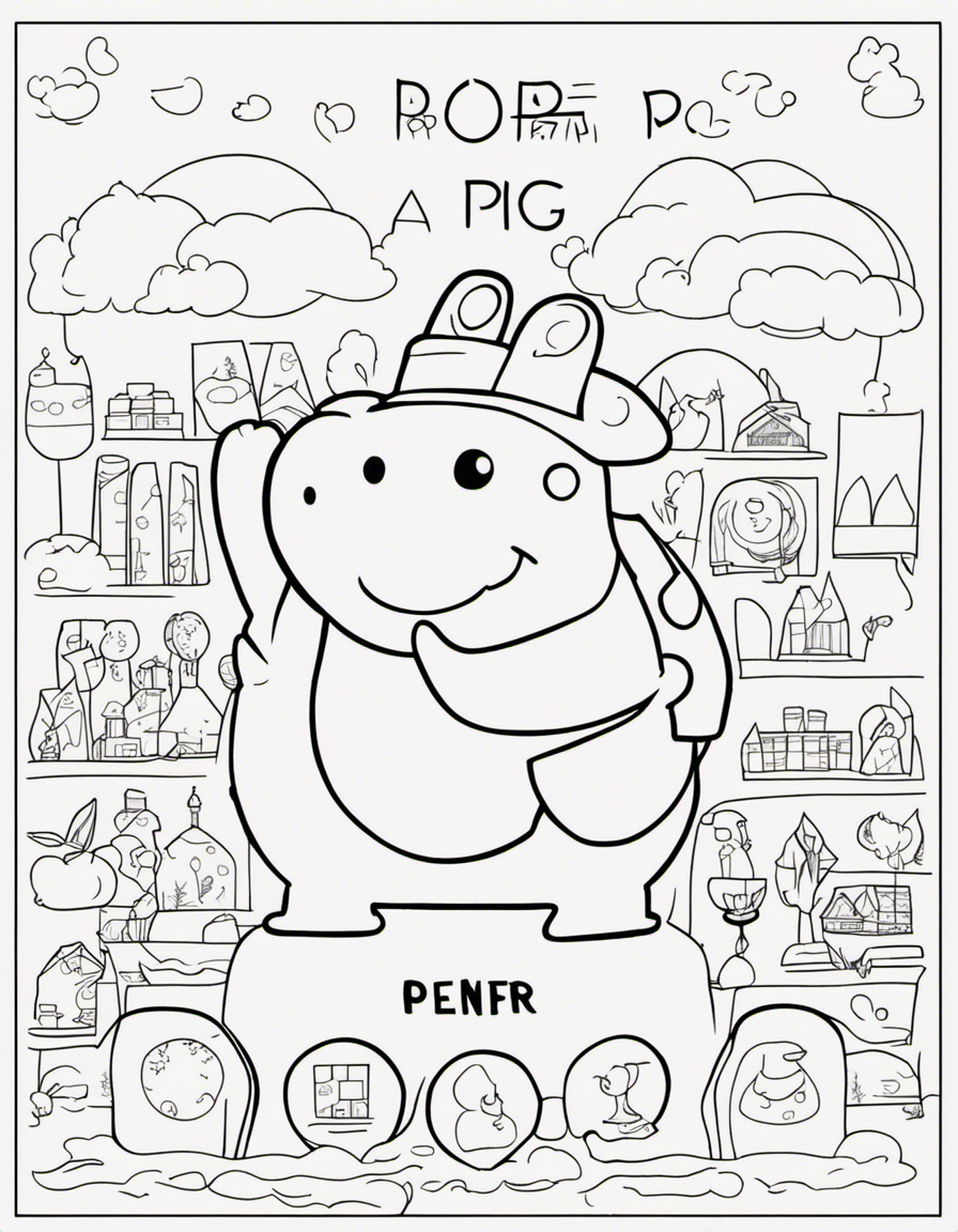 pig coloring pages