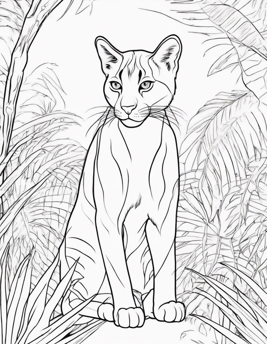 cat coloring pages