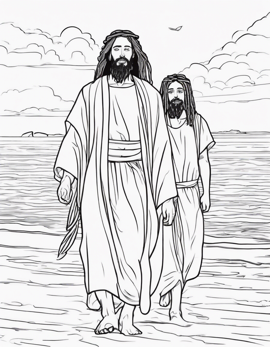 jesus coloring pages