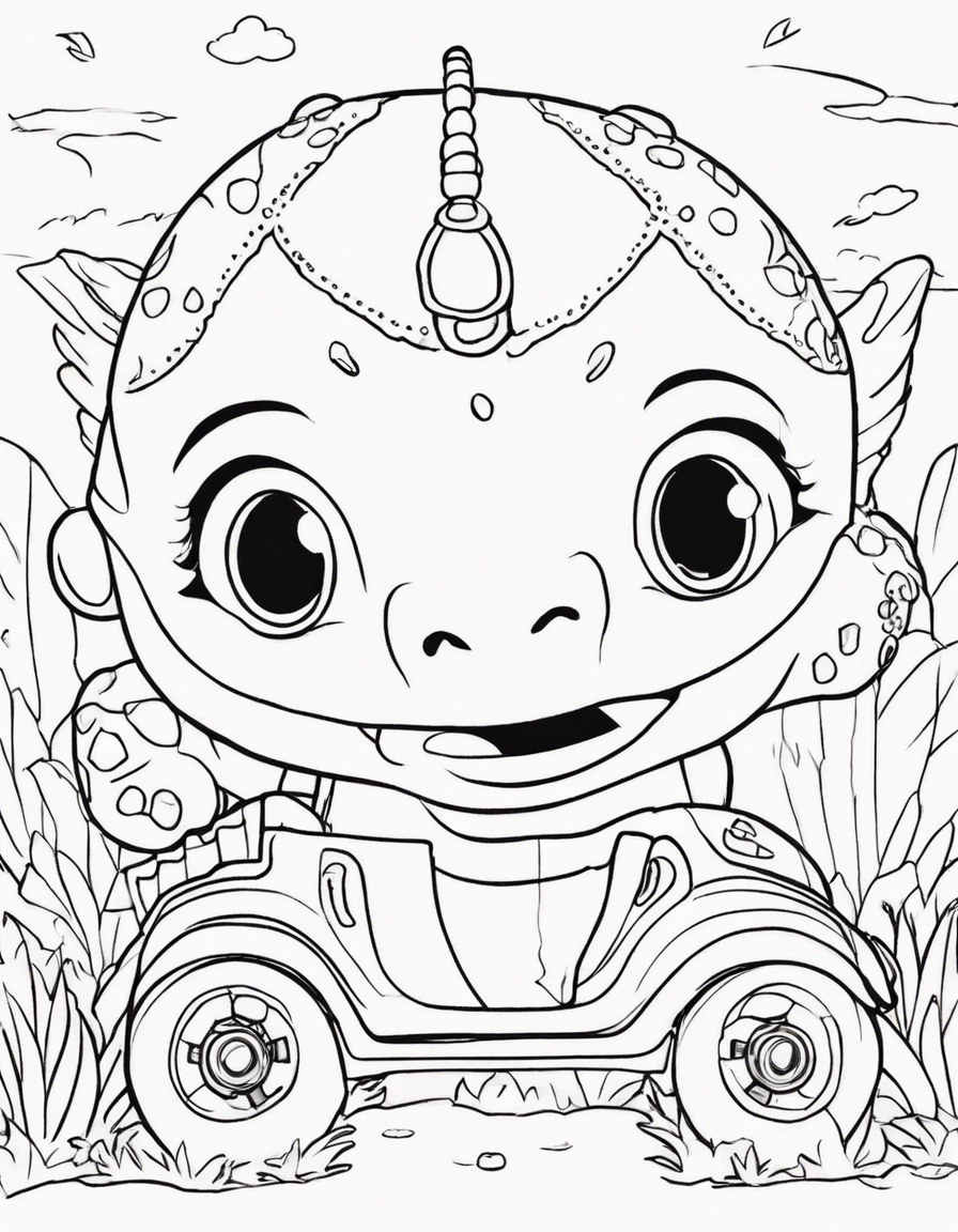 monster coloring pages