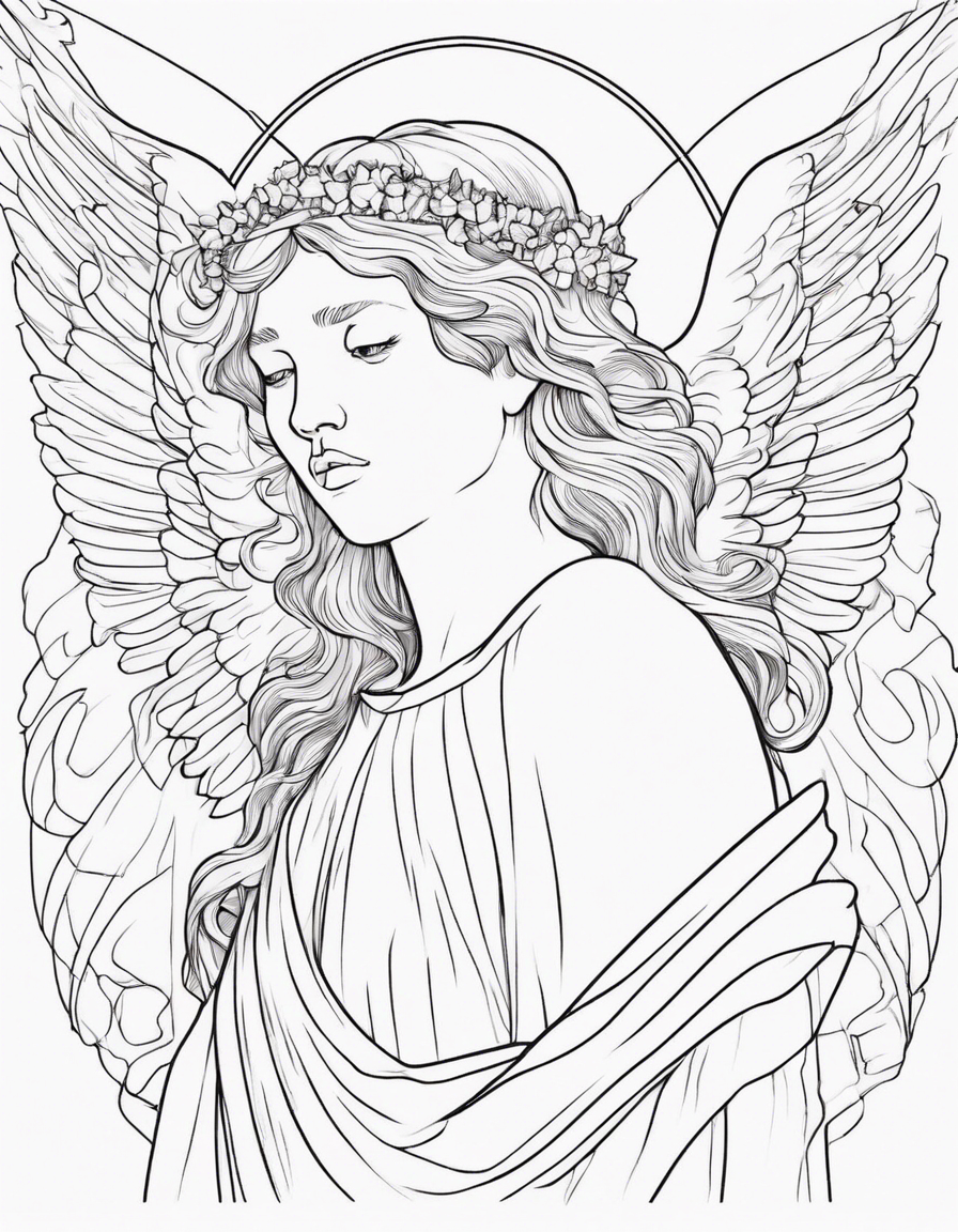 angel coloring pages