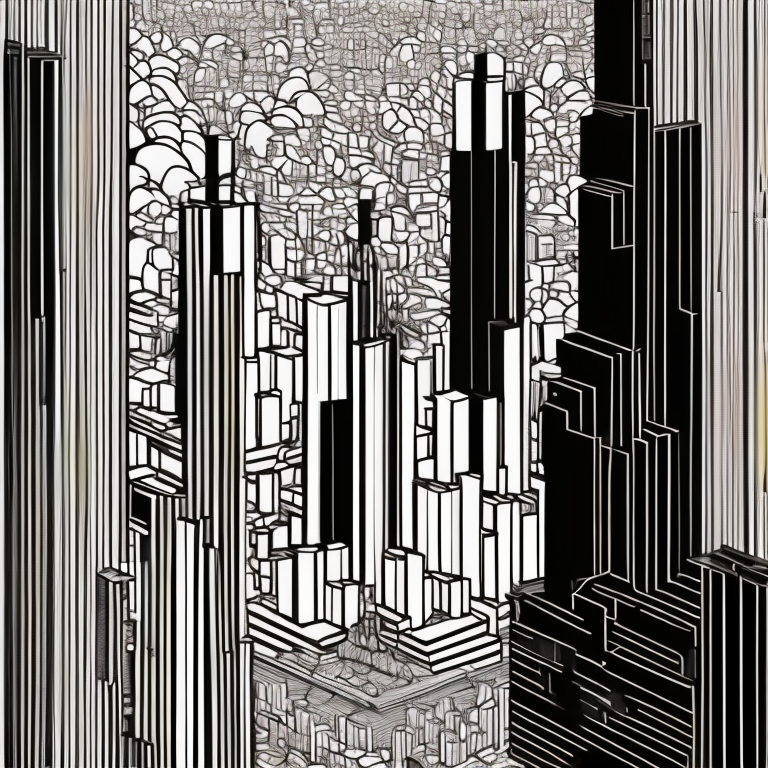 Visualize a city that seems straight out of a digital dreamscape. Every building and object is constructed with dynamic pixels that shift and rearrange in real-time. This pixelated environment creates a surreal and ever-changing urban landscape, where traditional architectural boundaries blur and redefine themselves.