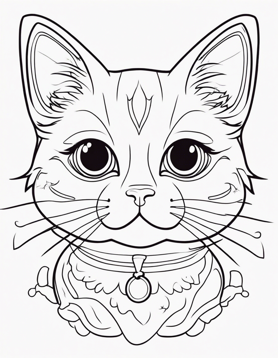 cat coloring pages