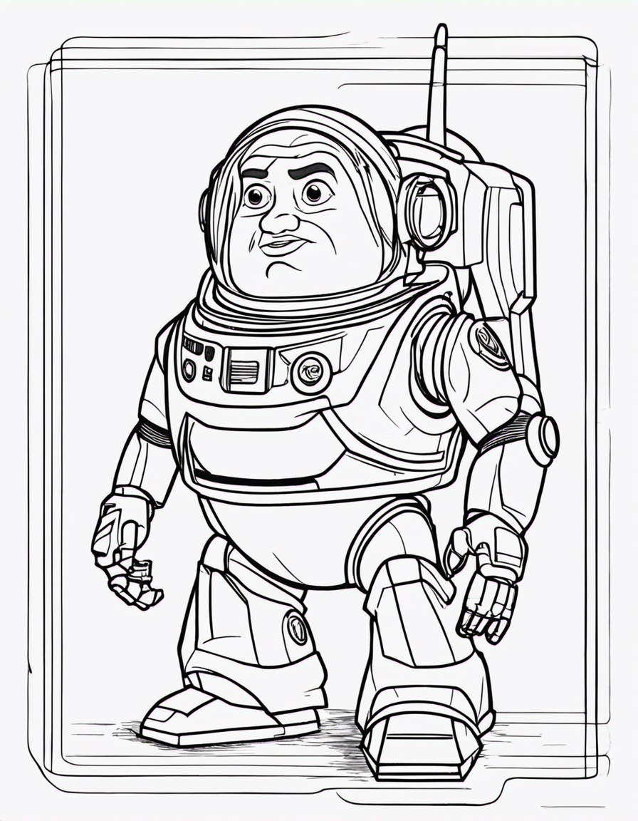 bo beep from toy story coloring page