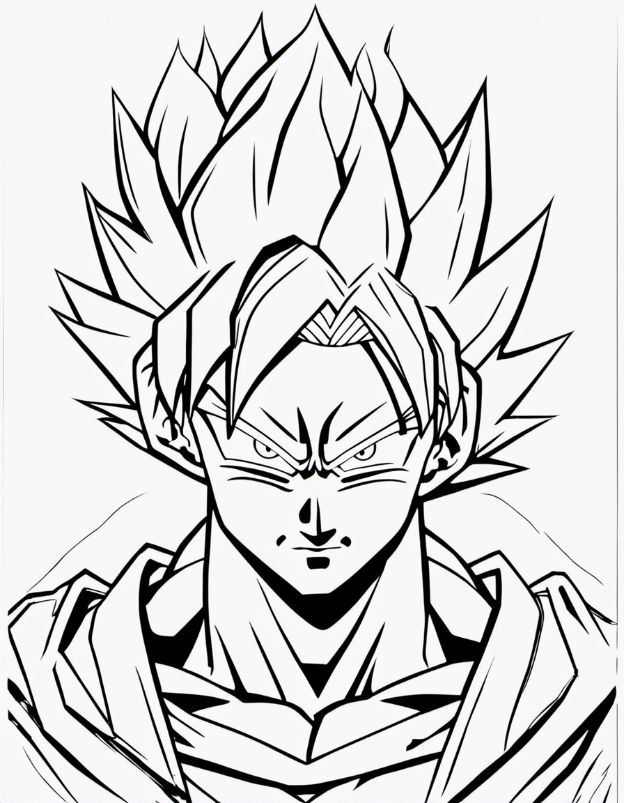 goku coloring pages