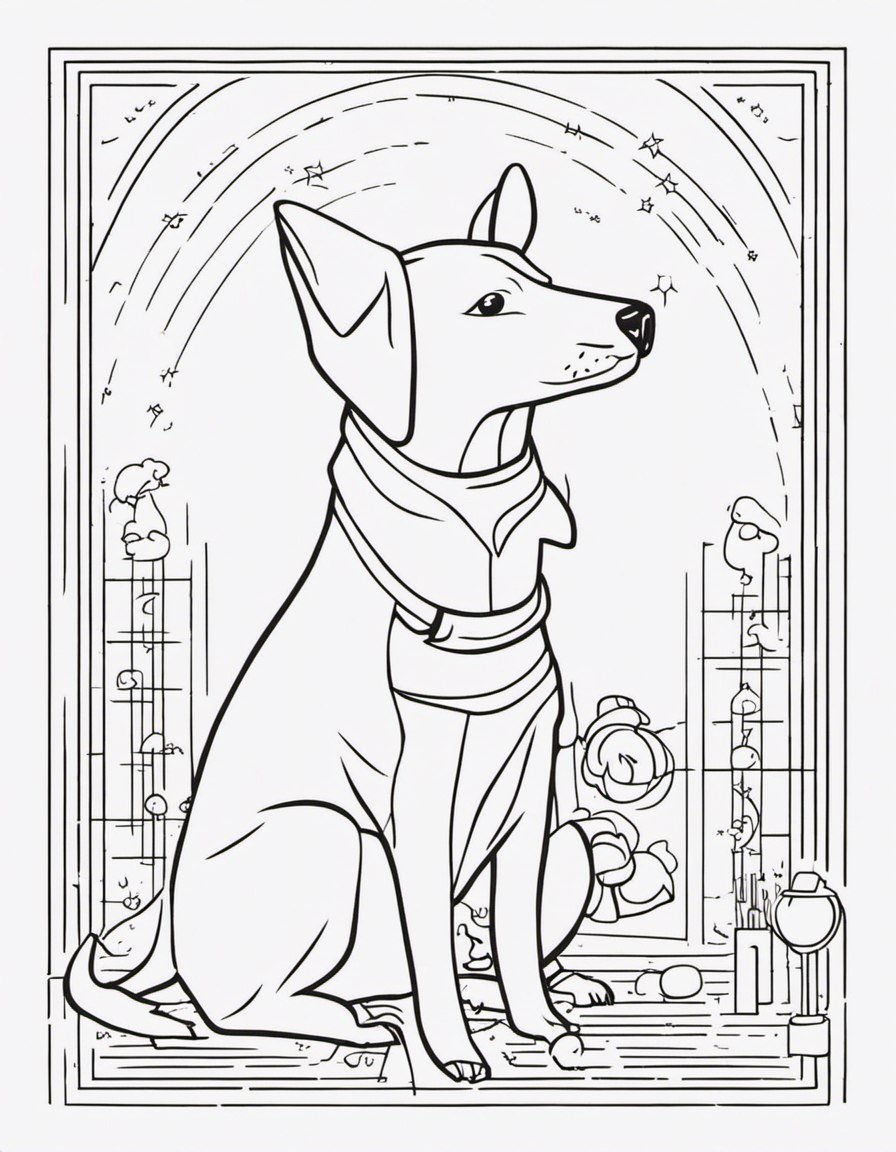 dog coloring pages