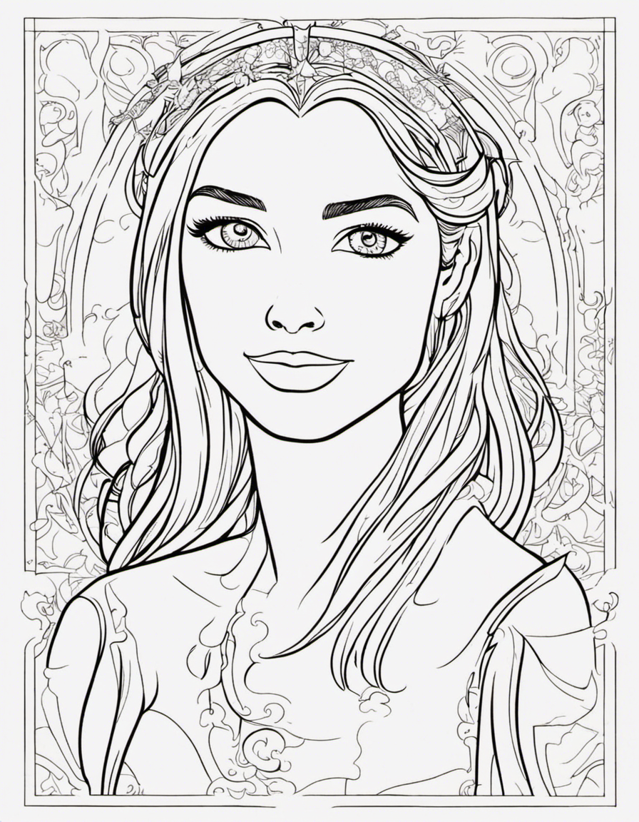 disney for adults coloring page