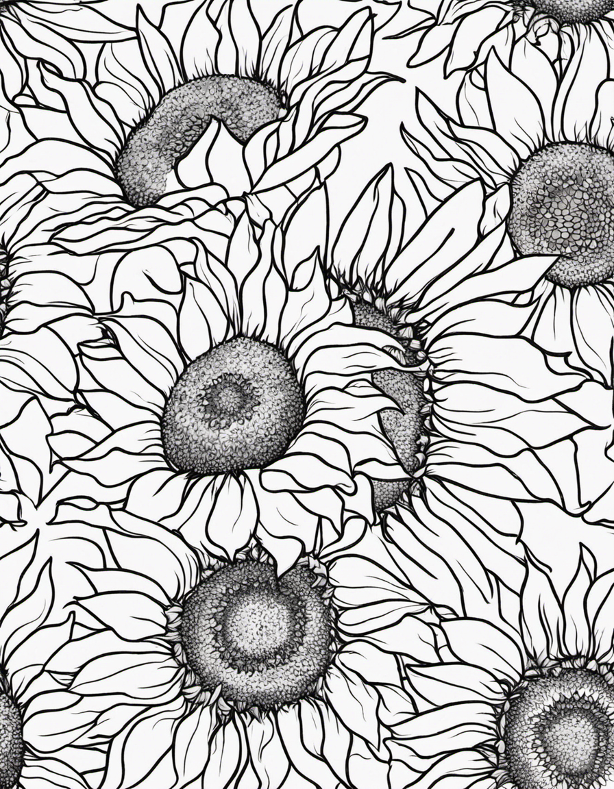 smiling sunflowers