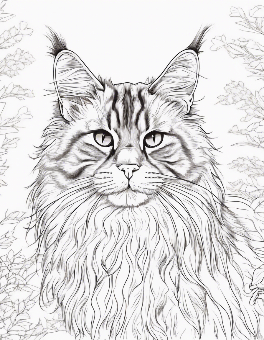 cat coloring pages