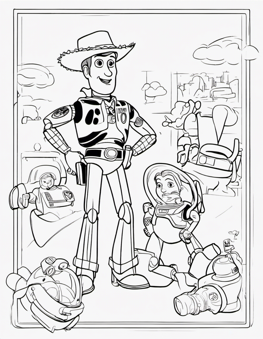 toy story  coloring page