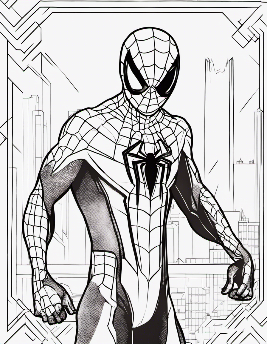 cartoon miles morales