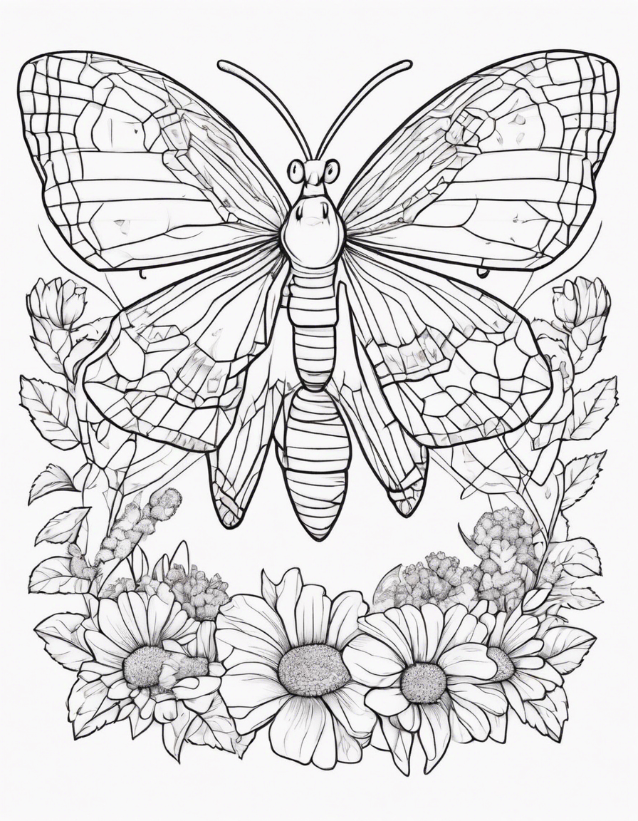flower coloring pages